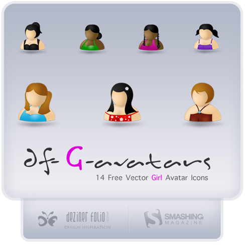 Free Avatars Icons Female