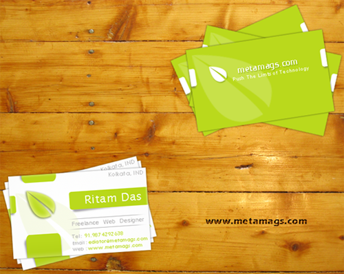 Free Business Card PSD Template