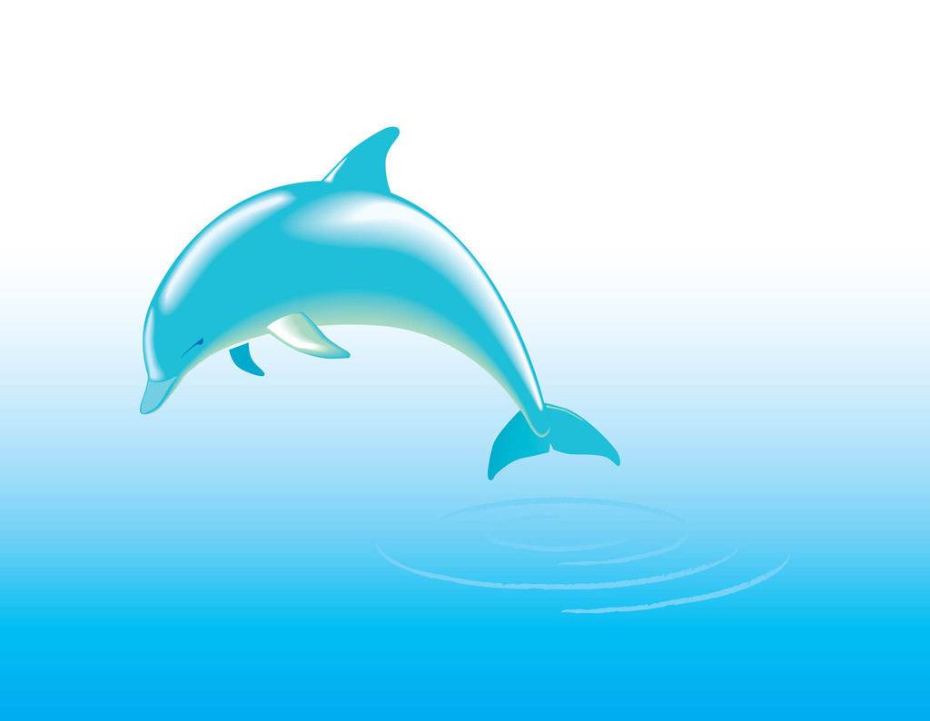 Free Dolphin Vector