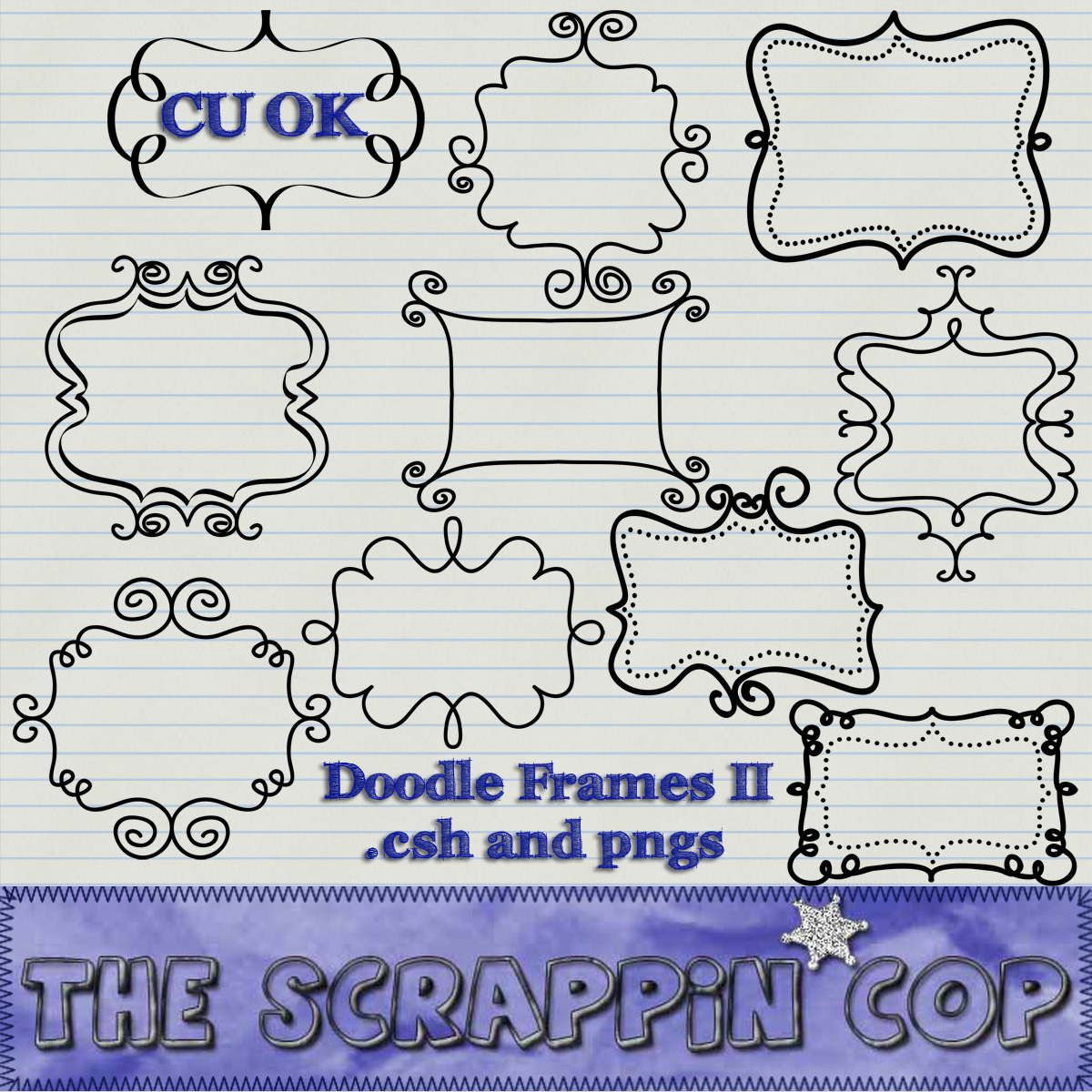 Free Doodle Frames and Borders Free Doodle Frames and Borders
