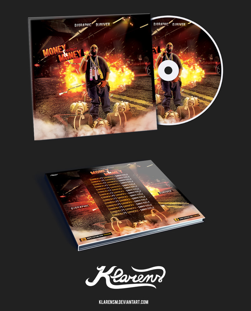 16 Hip Hop Album Cover PSD Template Free Images