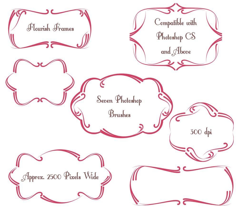 Free Photoshop Brushes Borders Frames