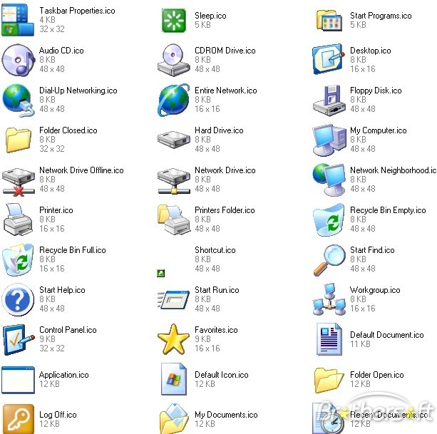 Free Windows XP Icons Download