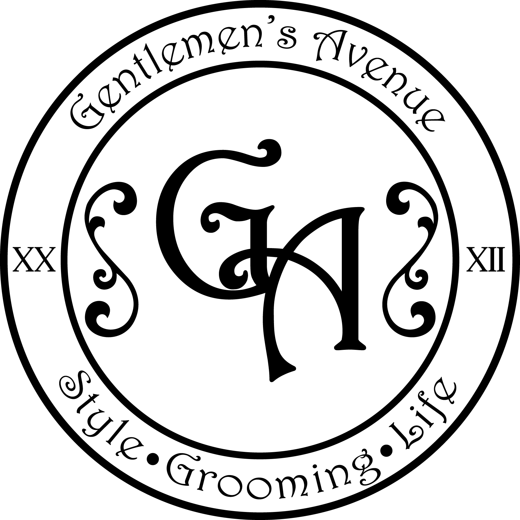Gentlemen Barber Shop Logo Gentlemen Barber Shop Logo