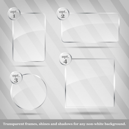 Glasses Frames Vector