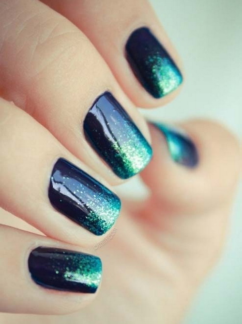 Glitter Nail Art Design