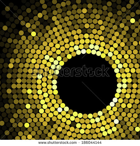 Gold Geometric Pattern Clip Art