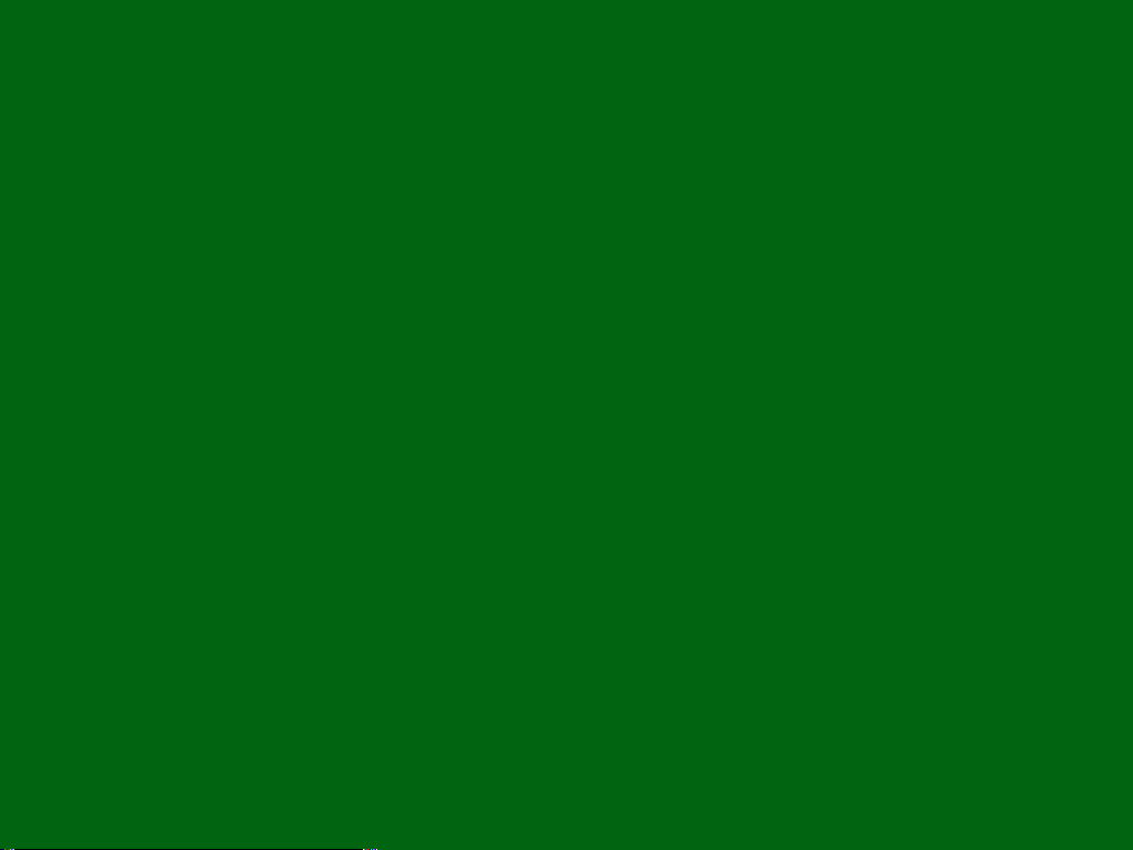 Green Screen Color