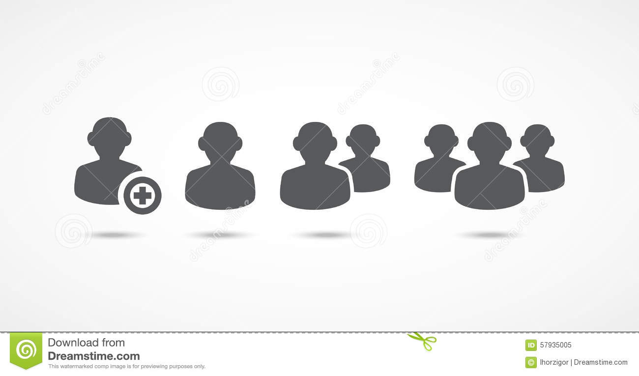 Group of People Icon No Background