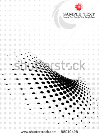 Halftone Dots Pattern Vector