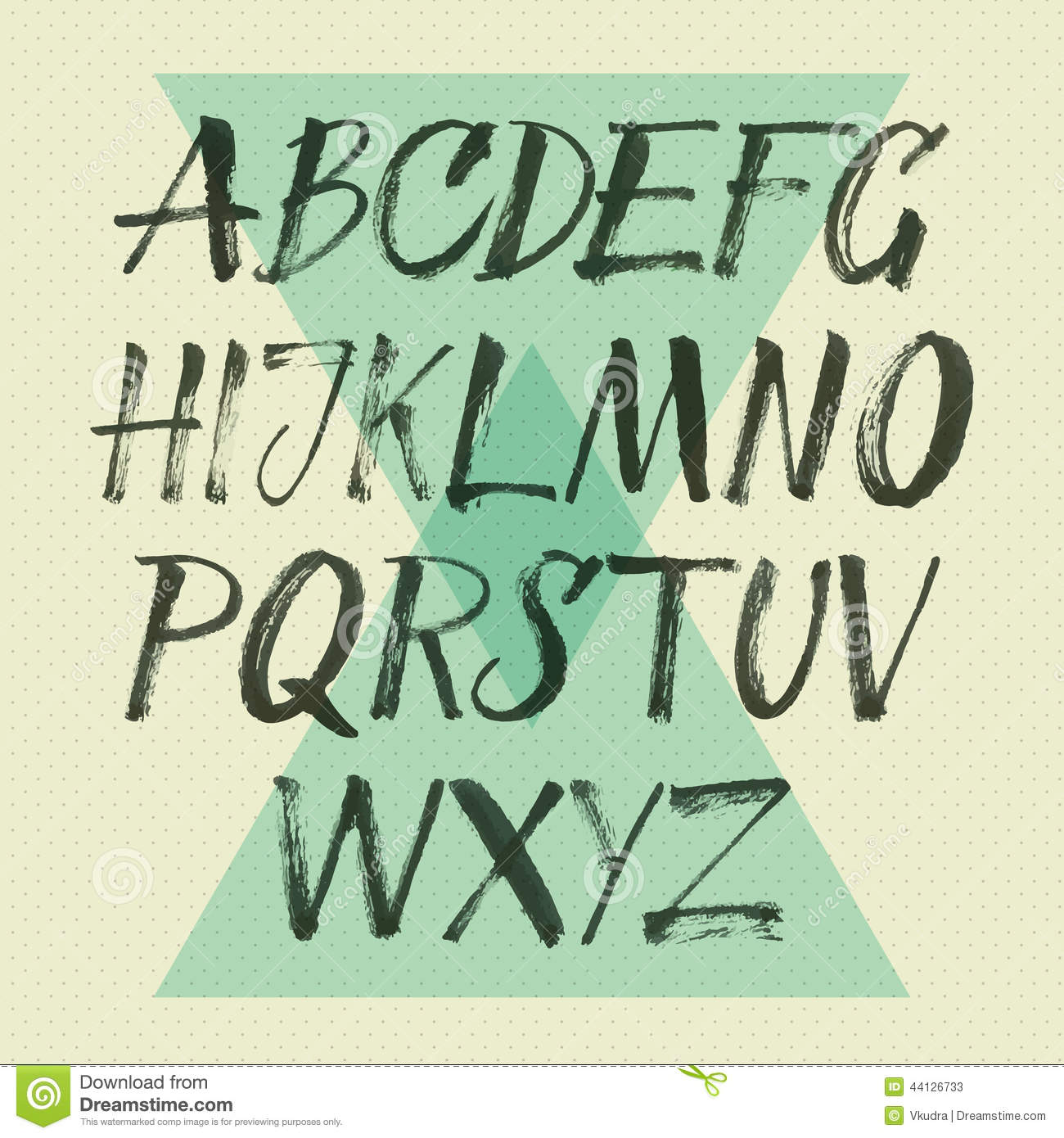 Hand Drawn Alphabet Letters