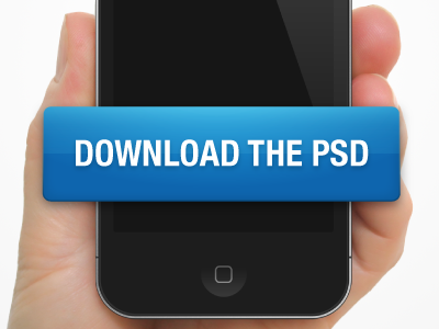 Hands Holding iPhone Psd Free