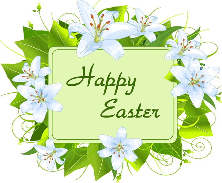 Happy Easter Religious Clip Art