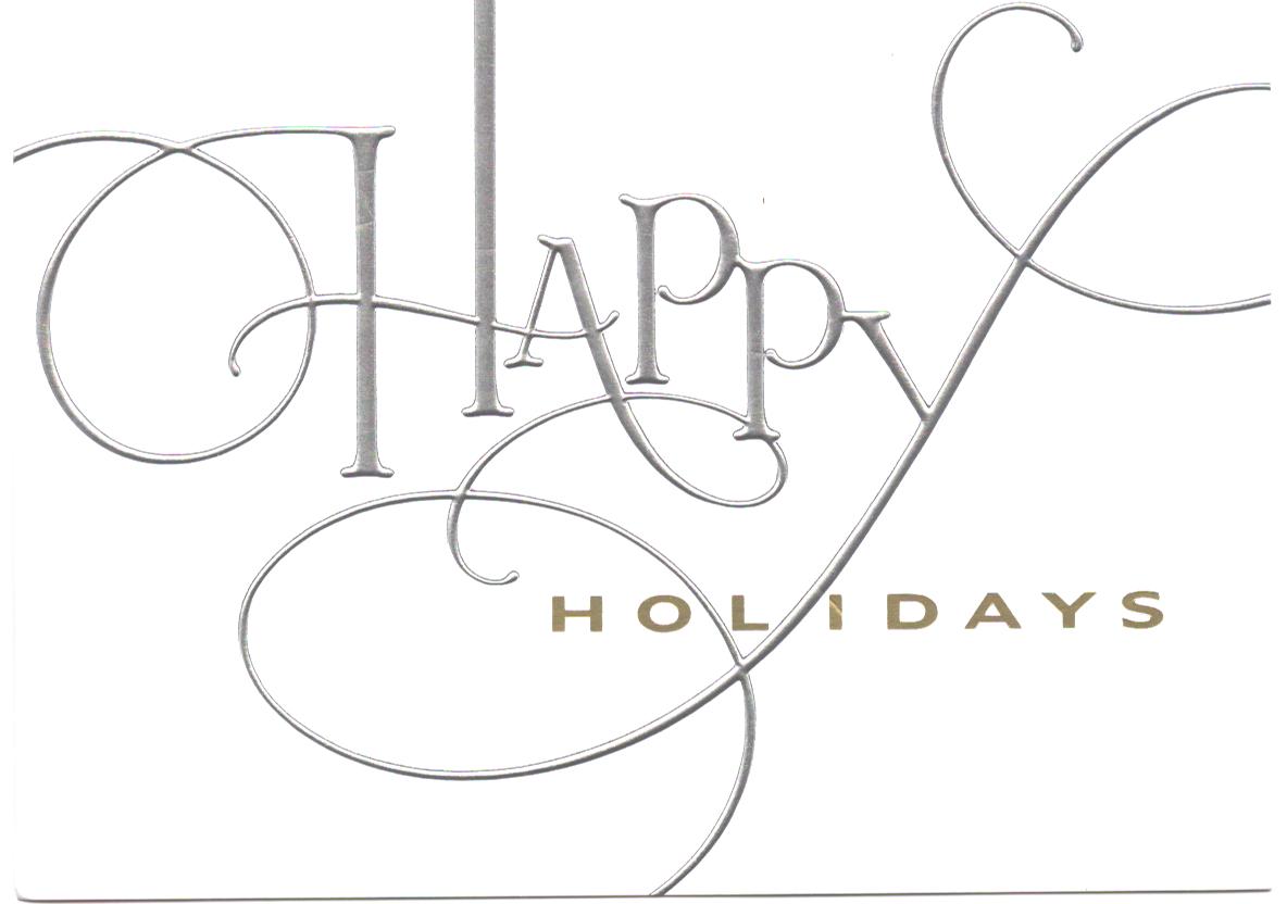 Happy Holidays Clip Art