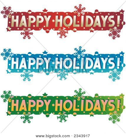 Happy Holidays Font