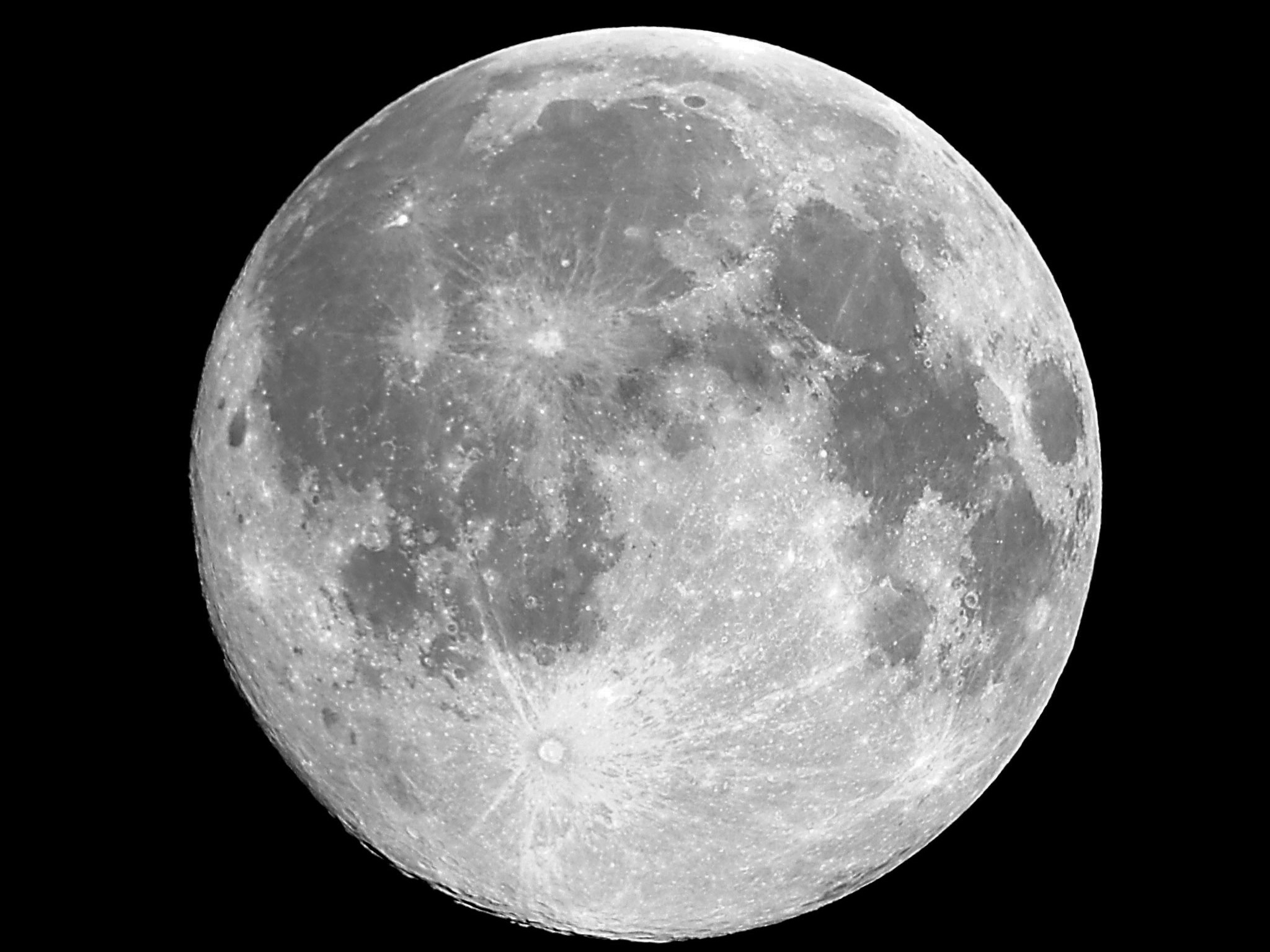 High Resolution Moon