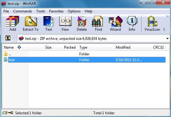 How to Open Zip Files in Windows 7