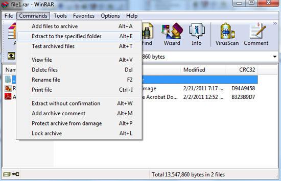 How to Open Zip Files in Windows 7
