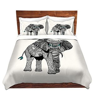 King Bedding with Elephant Design