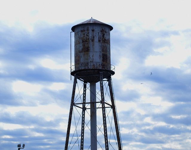 Leaning Water Tower