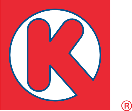 Logos with a Red K in a Circle