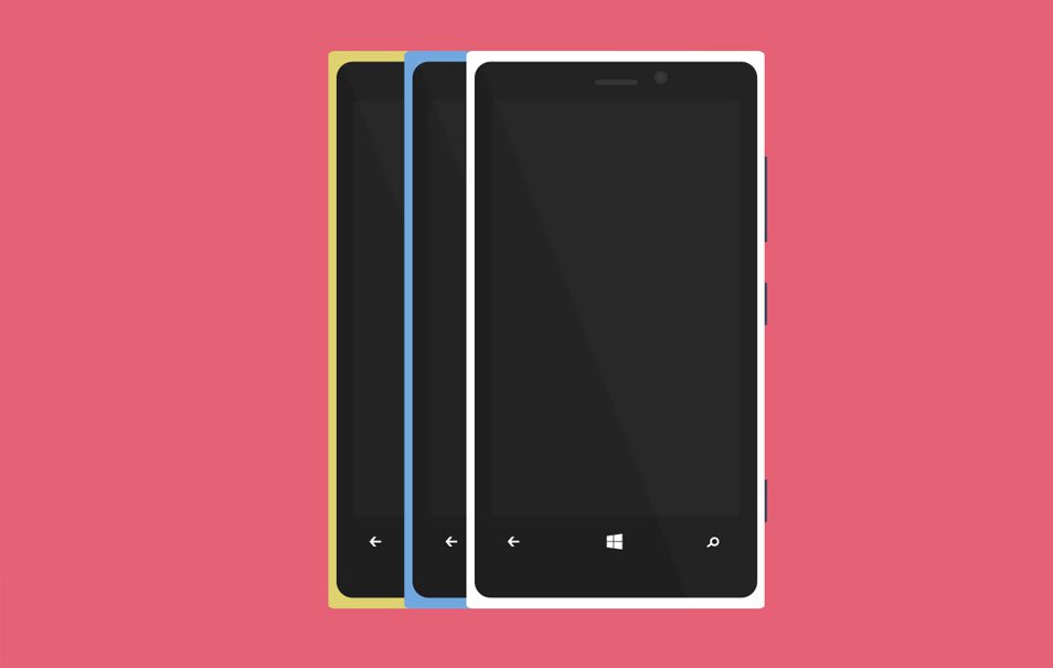 Lumia 950 Mockup PSD