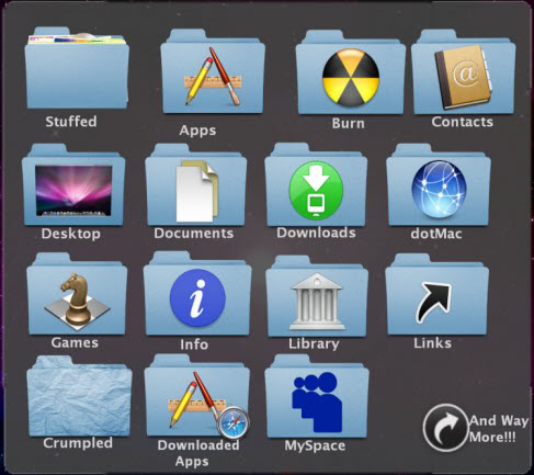 Mac OS X Folder Icons