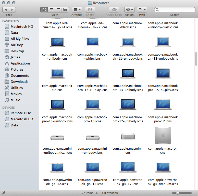 Mac System Icon Location Mac System Icon Location