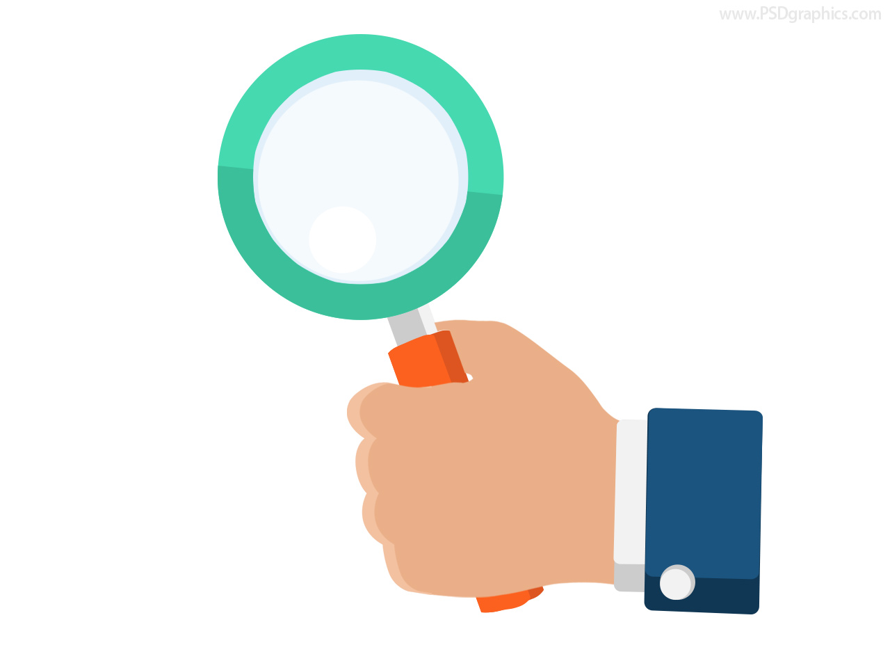 Magnifying Glass with Graphics