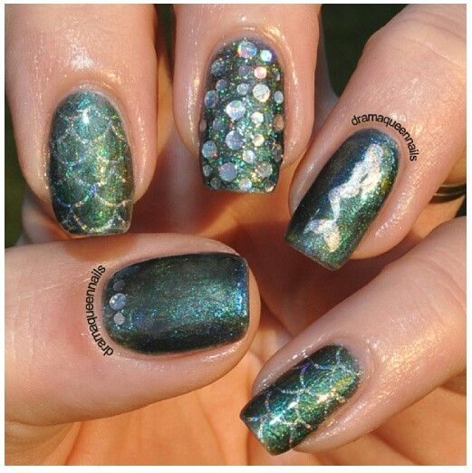 Mermaid Nail Art