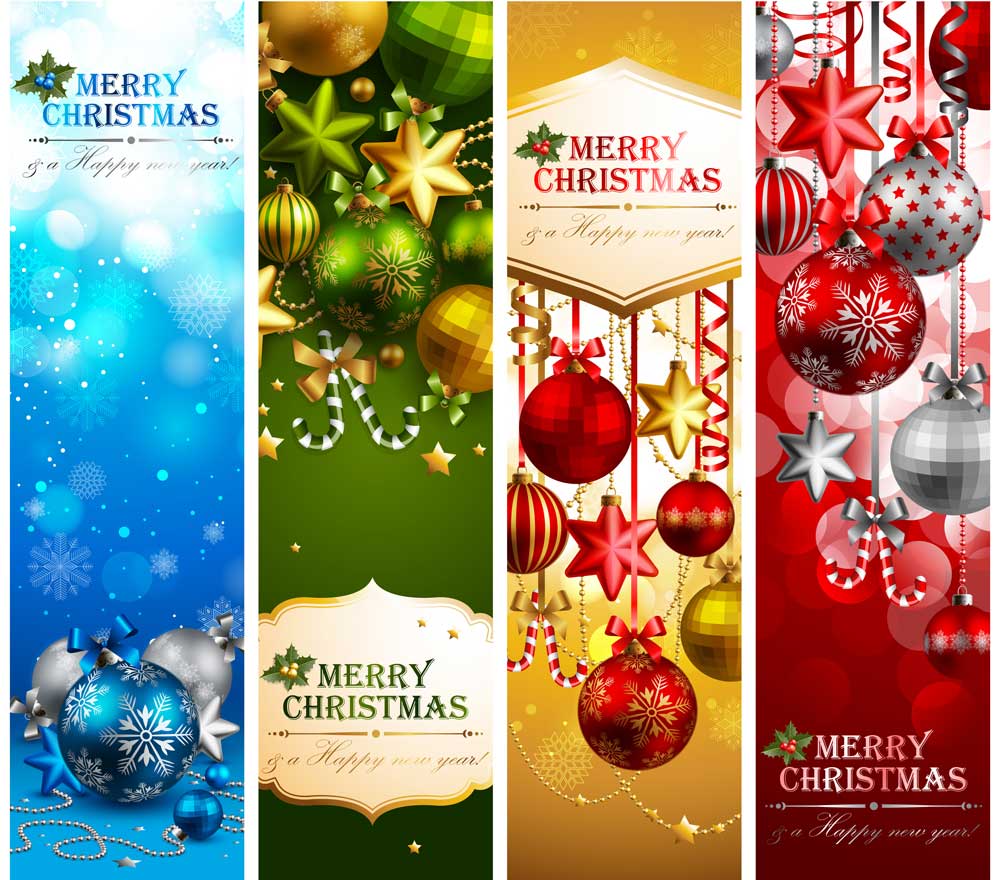 Merry Christmas Banner Template