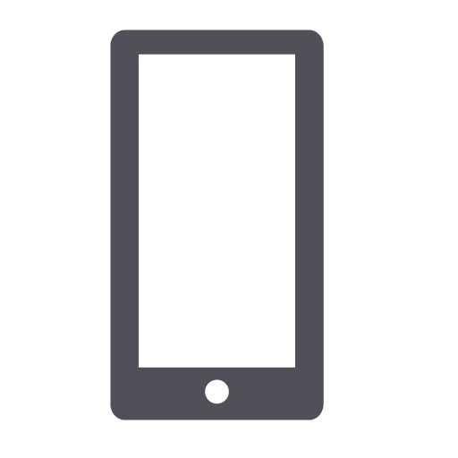 Mobile Phone Icon Grey