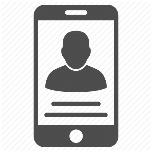 Mobile Phone User Icon Mobile Phone User Icon
