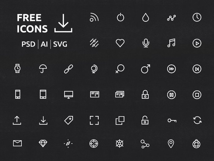 Modern UI Icons