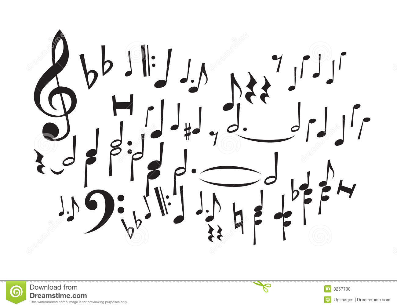 Music Note Vector Free Download