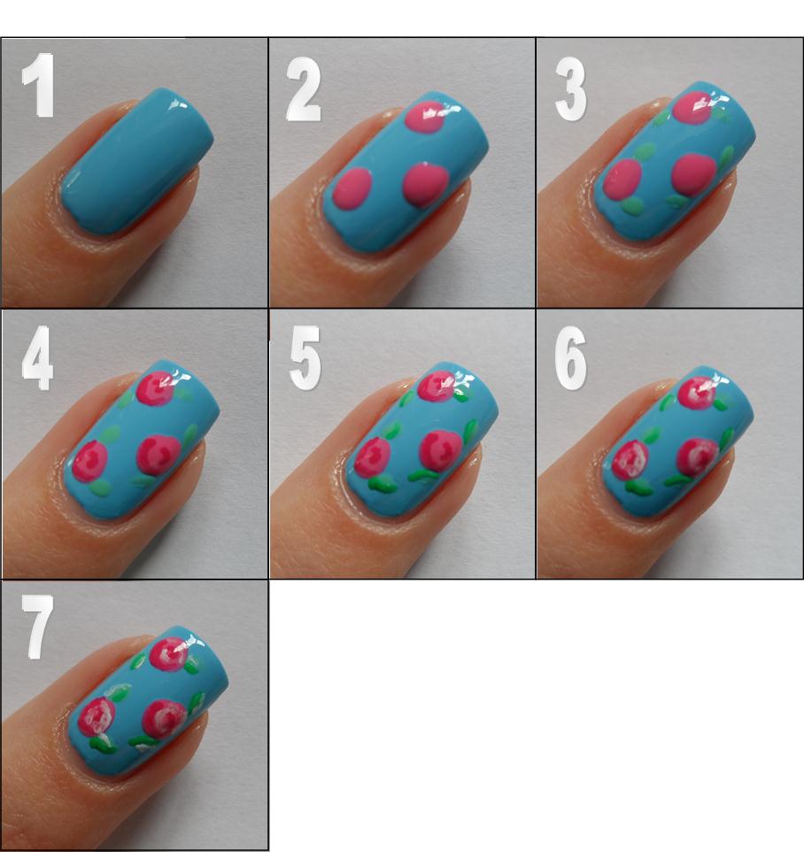 Nail Art Designs Step by Step Tutorial