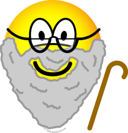 Old Man Smiley-Face