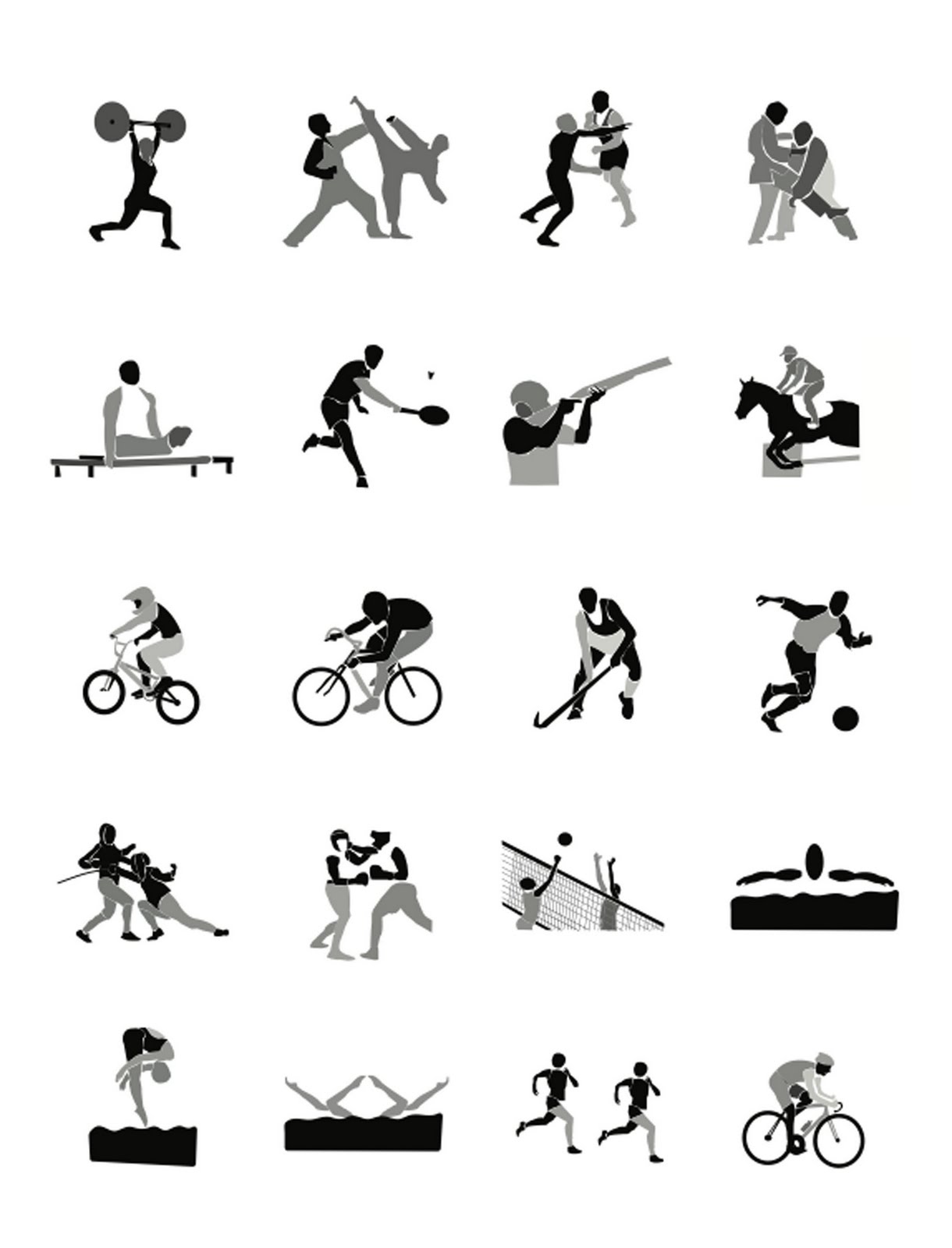 Olympic Sports Icons