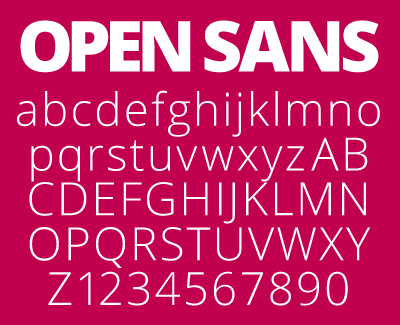 Open Sans Font Free Download