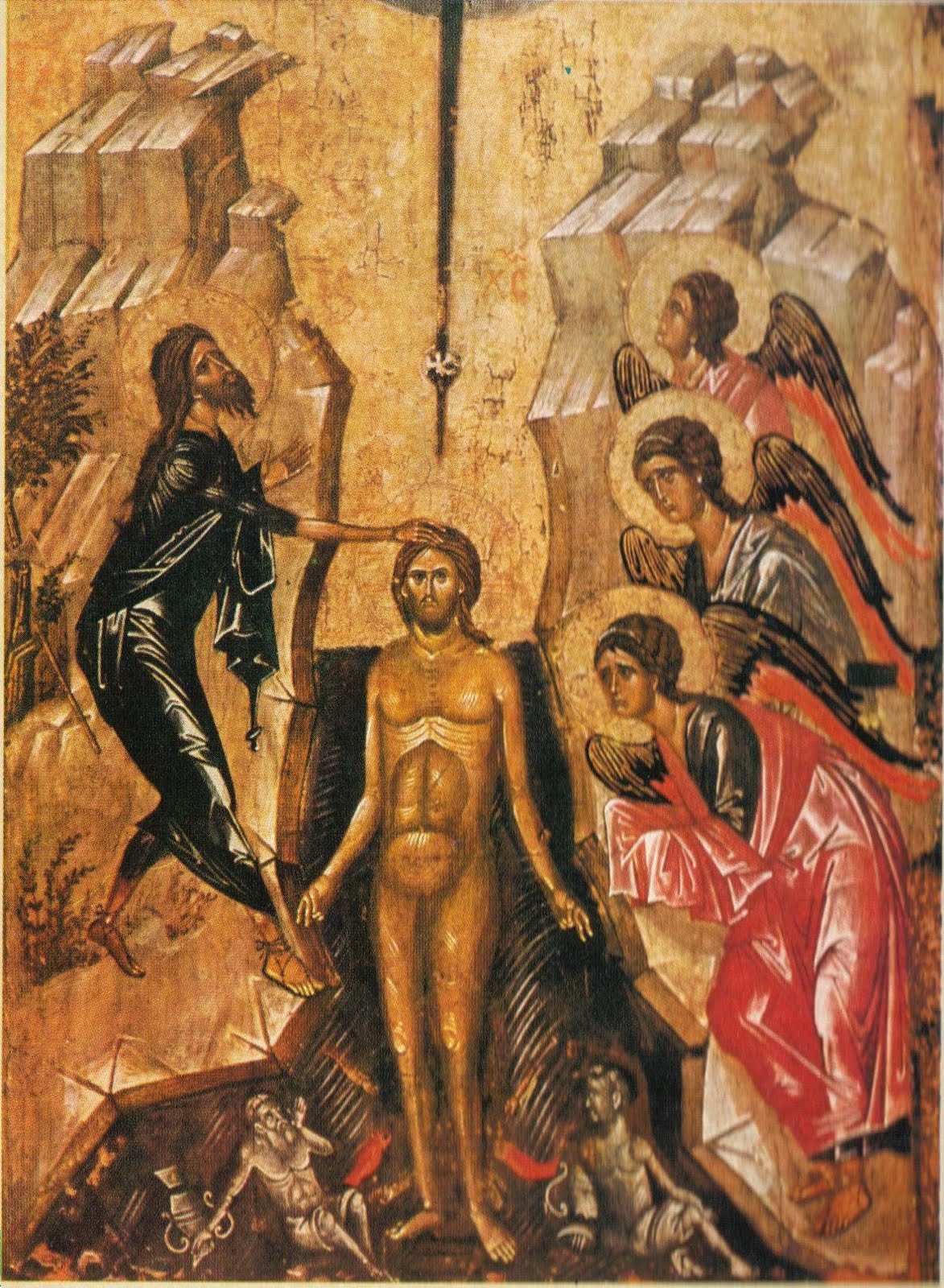 Orthodox Baptism Icon