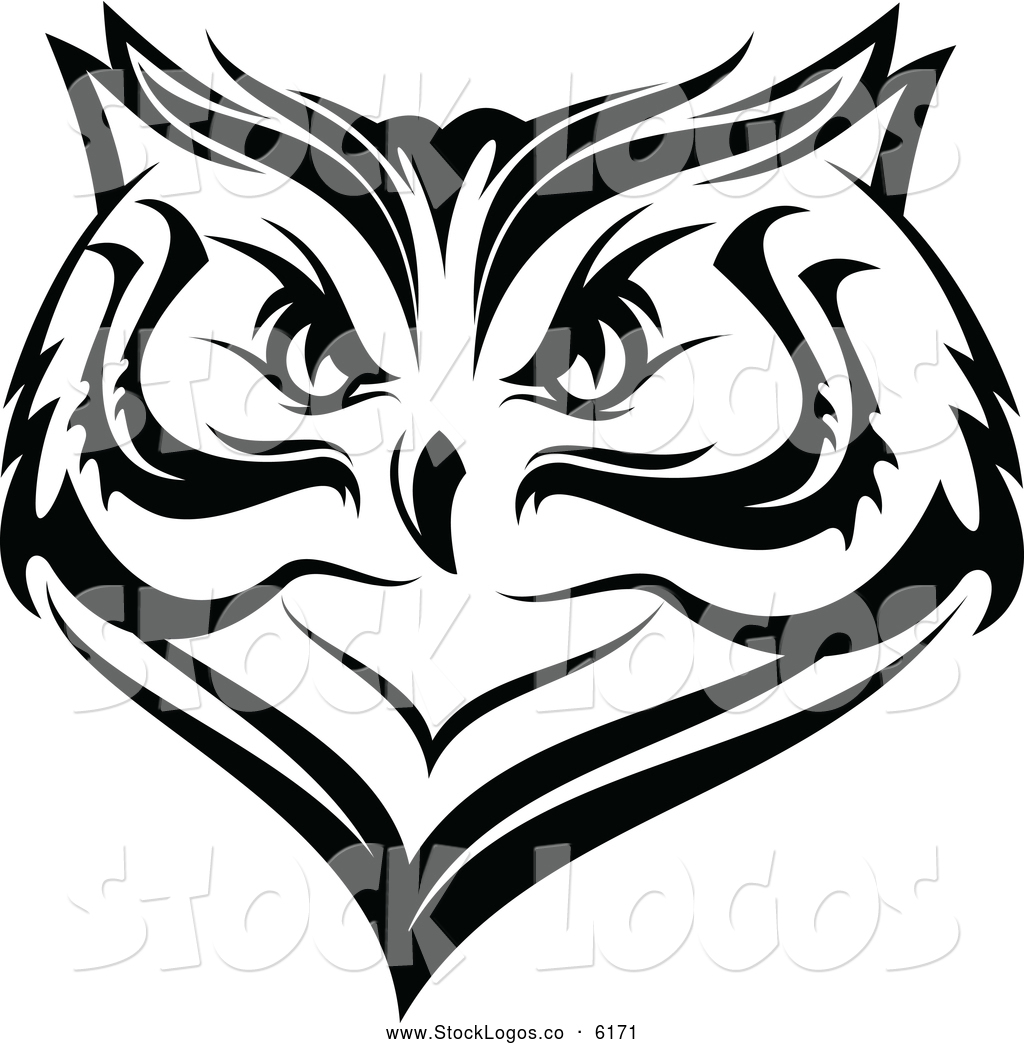 owl images clipart black and white - photo #17