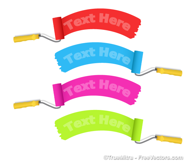 Paint Roller Vector Illustration Paint Roller Vector Illustration