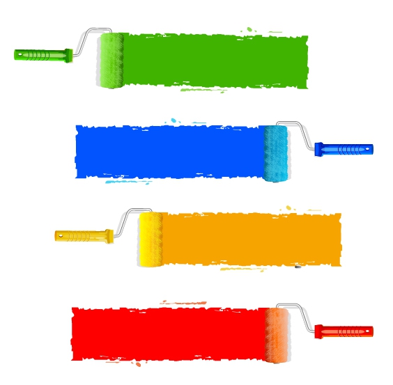 Paint Roller Vector