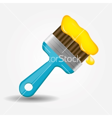 Paintbrush Icon Vector