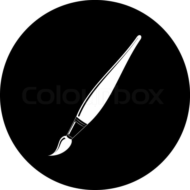 Paintbrush Icon Vector
