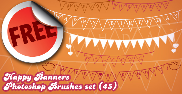 Photoshop Banner Brushes