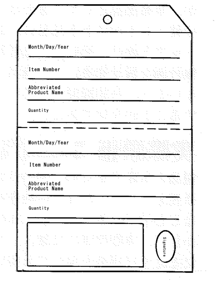 Physical Inventory Count Tags Physical Inventory Count Tags