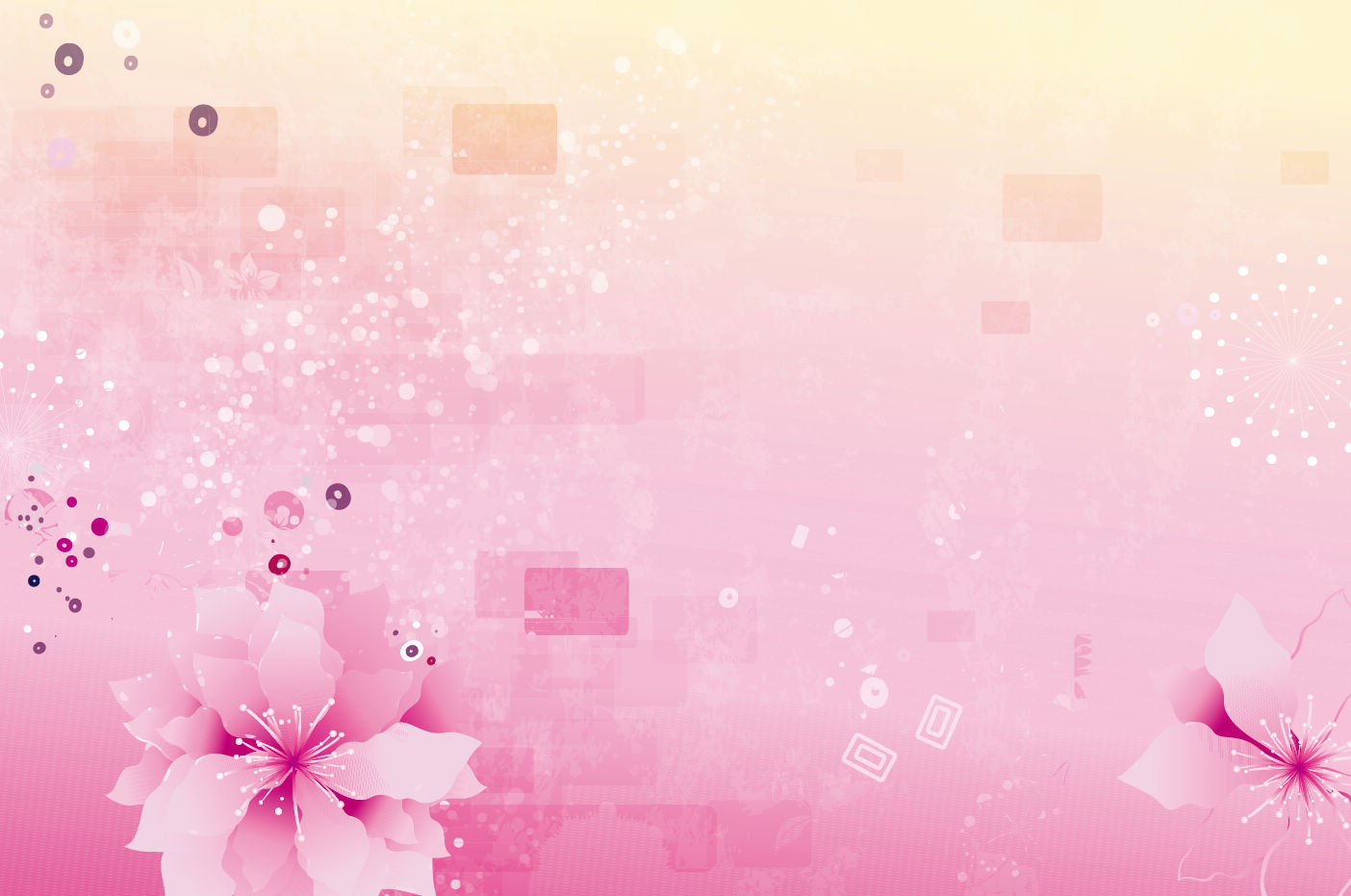 Pink Flowers Background Pages Free