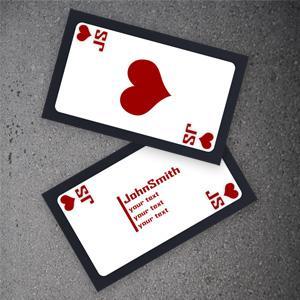 Poker Business Cards