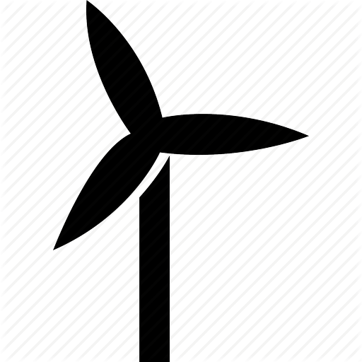 Power Wind Turbine Icon